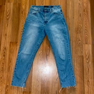 Lucky Brand High Rise Mom jeans - style drew